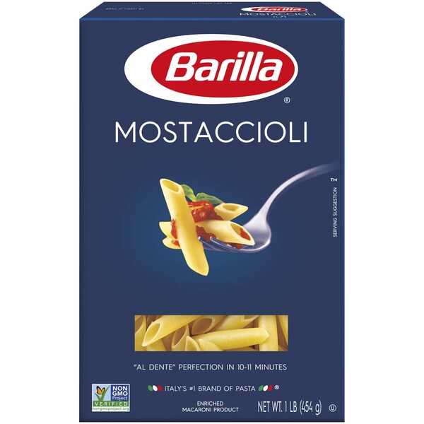 Barilla Mostaccioli Pasta 16 oz., PK12